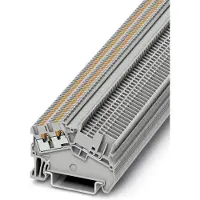 Phoenix Contact 3214709 Doorgangsklem 3.5 mm Snelaansluiting Grijs 50 stuk(s)