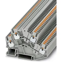 Phoenix Contact 3210295 Componentenserieklem 5.2 mm Snelaansluiting Grijs 50 stuk(s)