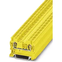 Phoenix Contact 3037083 Doorgangsklem 5.2 mm Spanveer Geel 50 stuk(s) Piece