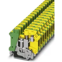 Phoenix Contact 3001420 Doorgangsserieklem 10.2 mm Schroeven Groen, Geel 50 stuk(s)