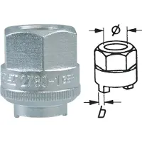 Hazet Schokdemper-tapsleutel 2780-1 · 14,1 mm