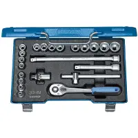 Gedore 30 HMU-10 6235470 Dopsleutelset Metrisch 3/8 (10 mm) 22-delig
