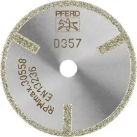 PFERD TOOLS 68405063 D1A1R 50-2-6 D 357 GAG Diamanten doorslijpschijf Diameter 50 mm Boordiameter 6 mm Duroplast, Technisch keramiek 1 stuk(s)