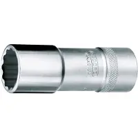 Gedore D 19 L 15 6142460 Twaalfkant Dopsleutelinzetstuk 15 mm 1/2 15 1/2 (12,5 mm)