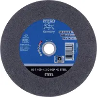 PFERD TOOLS 80 T 400-4,2 Q SGP HD STEEL/40,0 66324040 Doorslijpschijf recht 400 mm 10 stuk(s) Getemperd staal, Staal