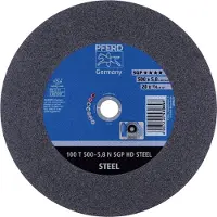 PFERD TOOLS 100 T 500-5,8 Q SGP HD STEEL/40,0 66325140 Doorslijpschijf recht 500 mm 5 stuk(s) Getemperd staal, Staal