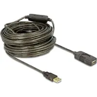 DeLOCK actieve USB naar USB verlengkabel - USB2.0 - tot 0,5A - 20 meter