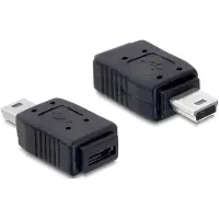 DeLOCK USB 2.0 Adapter [1x Mini-USB 2.0 - 1x Micro-USB-bus] 65155 0 mm