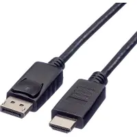 Roline DisplayPort Kabel DP - HDMI, M/M, zwart, 2 m