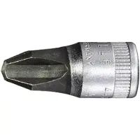 Stahlwille 44 P 3 SCHRAUBENDREHEREINSATZ 1/4 ZOLL 01290003 1/4 (6,3 mm) Schroevendraaierdop PH 3 1/4 (6,3 mm)