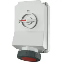 MENNEKES 5113A, Rood, Wit, IP44, 400 V, 63 A