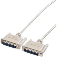 Roline Premium seriële RS232 kabel 25-pins SUB-D (m) - 25-pins SUB-D (m) / gegoten connectoren - 6 meter