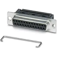 Phoenix Contact VS-25-BU-DSUB-FK 1689925 D-sub female connector 90 ° Aantal polen: 25 Snijklem 10 stuk(s) Package