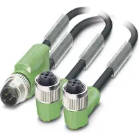 Phoenix Contact 1668991 Sensor/actuator connector, geassembleerd M12 Aantal polen (sensoren): 3 Adapter, Y-vorm 30.00 cm 1 stuk(s)