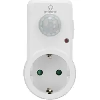 Renkforce 1588385 Tussenstekker PIR Bewegingsmelder 120° Wit IP20 (9 m)