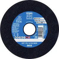 PFERD TOOLS EHT 115-1,6 SG INOX 61340424 Doorslijpschijf recht 115 mm 25 stuk(s) RVS