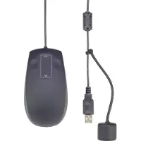 Renkforce RF-4368729 (Bedraad), Muis, Zwart