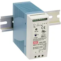 MEAN WELL DRC-40A DIN-rail netvoeding 13.8 V/DC 1.9 A 40 W Aantal uitgangen:2 x Inhoud 1 stuk(s)