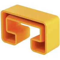 OBO MS4022 SK beschermkap voor profielrail MS4022, 45x18mm, artikelnummer 1124555