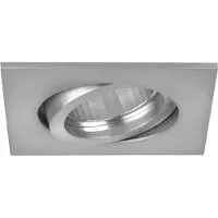 Brumberg Downlight BB05, wit / opaal, Hal, Aluminium, downlight