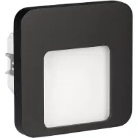 ZAMEL 01-221-62 Moza LED-wandinbouwlamp LED LED vast ingebouwd 0.42 W Zwart