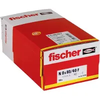 Fischer 513702 Spijkerplug 80 mm 8 mm 100 stuk(s)