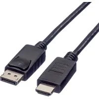 Roline DisplayPort Kabel DP - HDMI, M/M, zwart, 1,5 m