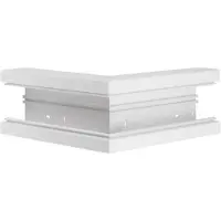 Hager BR6513039016 Buitenhoek, breedte x hoogte: 130 mm, 68