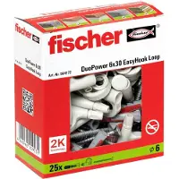 Fischer 564172 Plug 25 stuk(s)