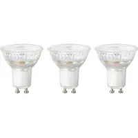 Sygonix SY-4893256 LED-lamp Energielabel E (A - G) GU10 5.7 W = 75 W Warmwit (Ø x h) 50 mm x 55 mm Dimbaar 3 stuk(s)