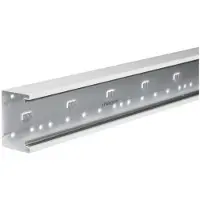 Hager 2 Meter Tehalit gevelkanaal, onderdeel BRS651001, voor wandmontage (vws), artikelnummer BRS6510019016