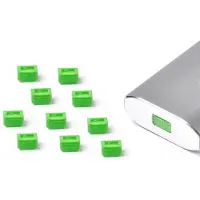 Smartkeeper Mini DisplayPort-slot MD04P1GN Set van 10 stuks Groen Zonder sleutel MD04P1GN
