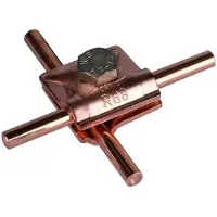 Dehn MV Klem Cu Voor Rd 8mm Met Zeskantbout - 390057