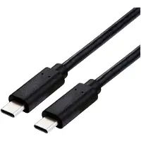 Roline USB4 Gen3x2 Kabel, C-C, M/M, 40Gbit/s, 240W , zwart, 0,5 m
