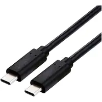 Roline USB4 Gen3x2 Kabel, C-C, M/M, 40Gbit/s, 240W , zwart, 0,8 m