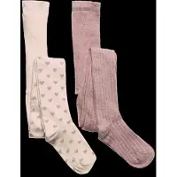 Minymo Panty's beige / oudroze