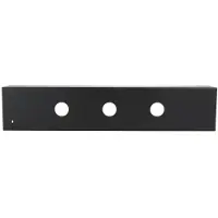 DAP-Audio Gehäuse f. Modulrackblende 2HE rückseitige Abdeckung - Rack paneel