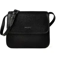 Lacoste Schoudertas 'Elegance' zwart