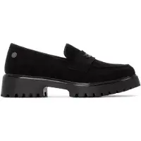 Refresh Dames Mocassins 173012 zwart (37), Plat, Geen, Casual 17301203-NEGRO