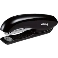 Viking Nietmachine Volledig strip 20 Vellen Zwart 26/6, 24/6 Kunststof, metaal