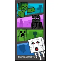 Minecraft handdoek block 70 x 140 cm - katoen