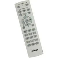 Plus.Parts Afstandsbediening geschikt voor de VIVITEK D5010-WNL beamer, vervangt 5041824300 / 5041845500