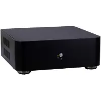 Inter-Tech ITX A60 Mini-tower PC-behuizing Zwart Met ventilatiesleuven