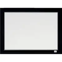 Nobo Magnetisch Whiteboard Met Zwarte Lijst - 58,5 x 43 Cm - Inclusief Montageset, Magneten En Marker