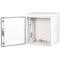 Roline 19-inch wandbehuizing Pro 12 U, 600x600 BxT IP55 buiten grijs