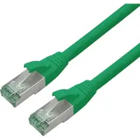 Roline recycled material ROLINE RM Patchkabel Cat.6A S/FTP (PiMF), groen, 3 m