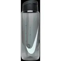 Nike Recharge Bidon Met Rietje 700ML Grijs Zwart Wit
