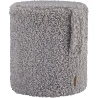 Blomus Teddy poef Sharkskin, Ø35x40 cm
