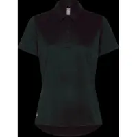 Adidas Functioneel shirt 'Women's Solid Performance Short Sleeve Polo' zwart