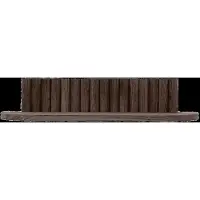 Andersen Furniture Pillar wandplank Smoked Oiled Oak, 60x15x12 cm